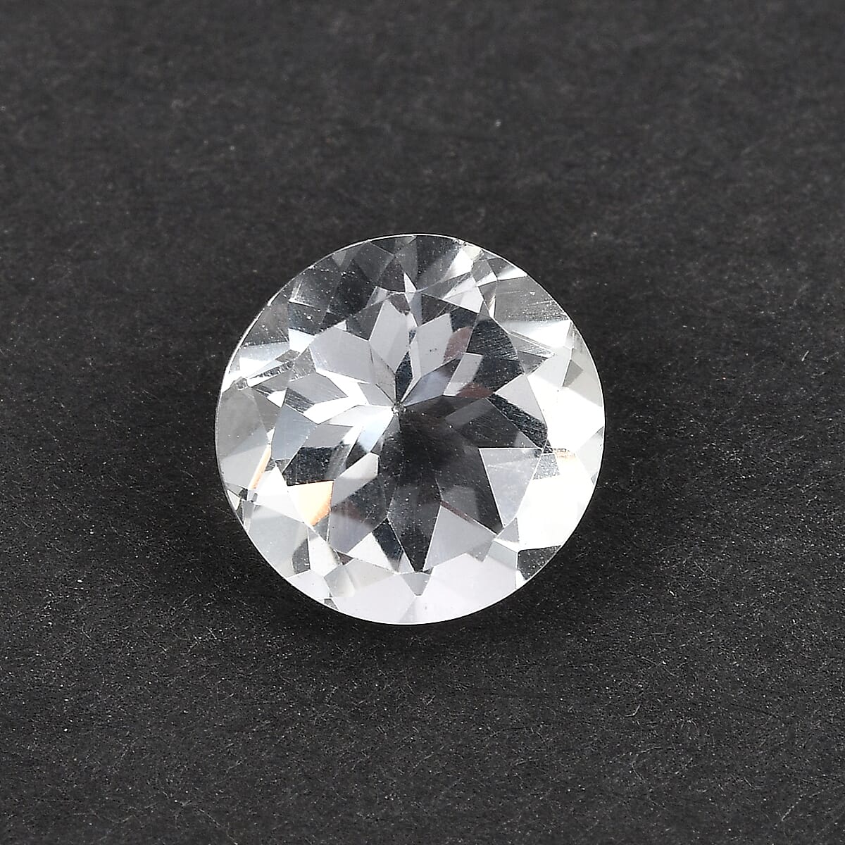White Topaz (Rnd 10 mm) 4.46 ctw