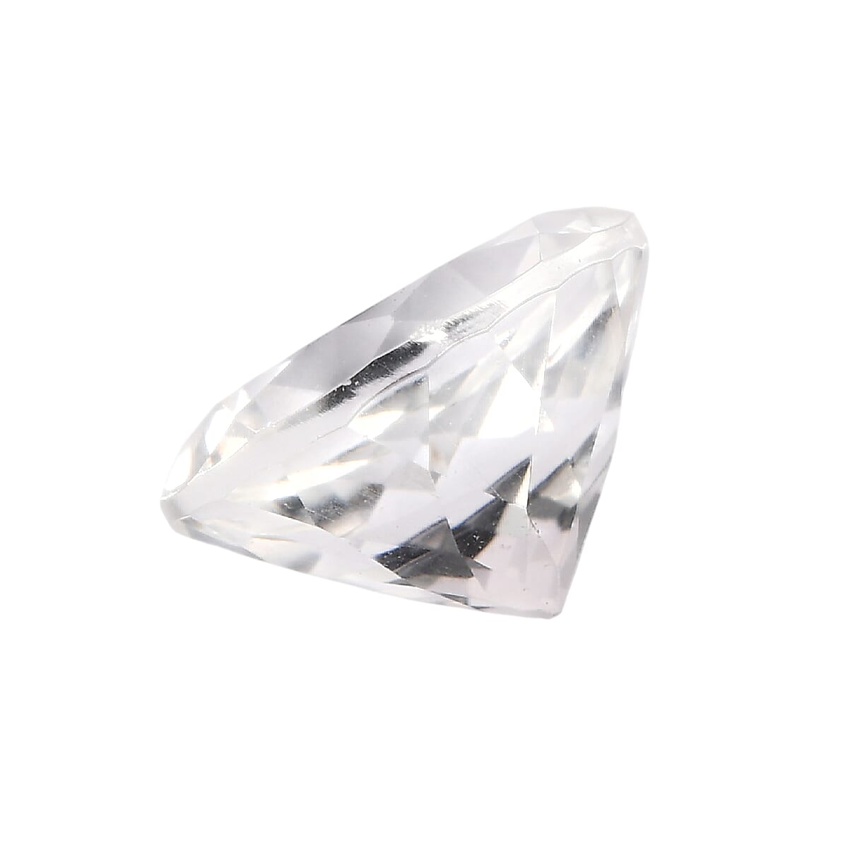 White Topaz (Rnd 10 mm) 4.46 ctw