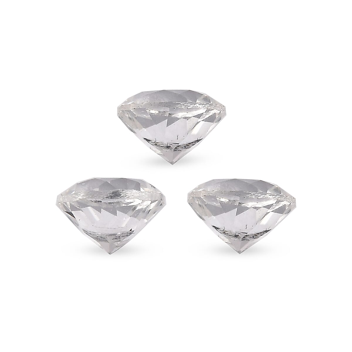 White Topaz (Rnd 4.5 mm) 1.21 ctw