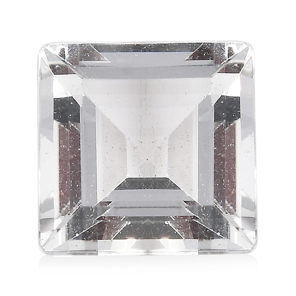 White Topaz (Sqr 8 mm) 2.70 ctw