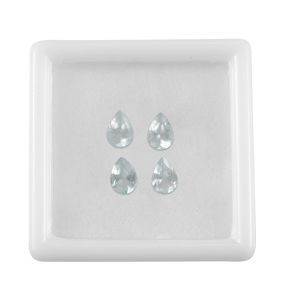 AA Milky Aquamarine (Pear 7x5 mm) 2.26 ctw