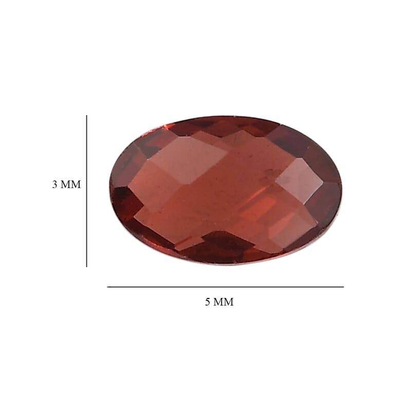 Mozambique Garnet (Ovl 5x3 mm) 1.12 ctw