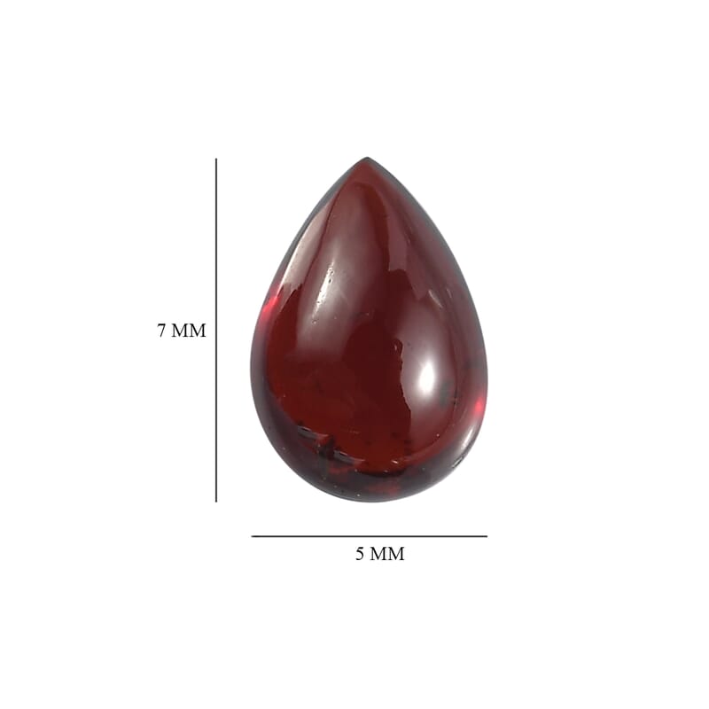 AA Mozambique Garnet (Pear 7x5 mm) 8.01 ctw
