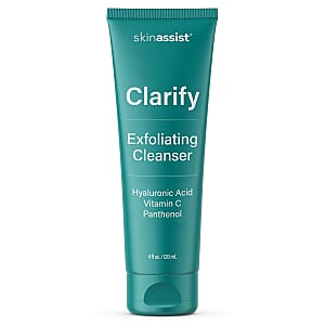 Skinassist Clarify Hydrating Exfoliating Cleanser with Hyaluronic Acid, Vitamin C, & Panthenol (4oz) (Ships in 3-5 Days)