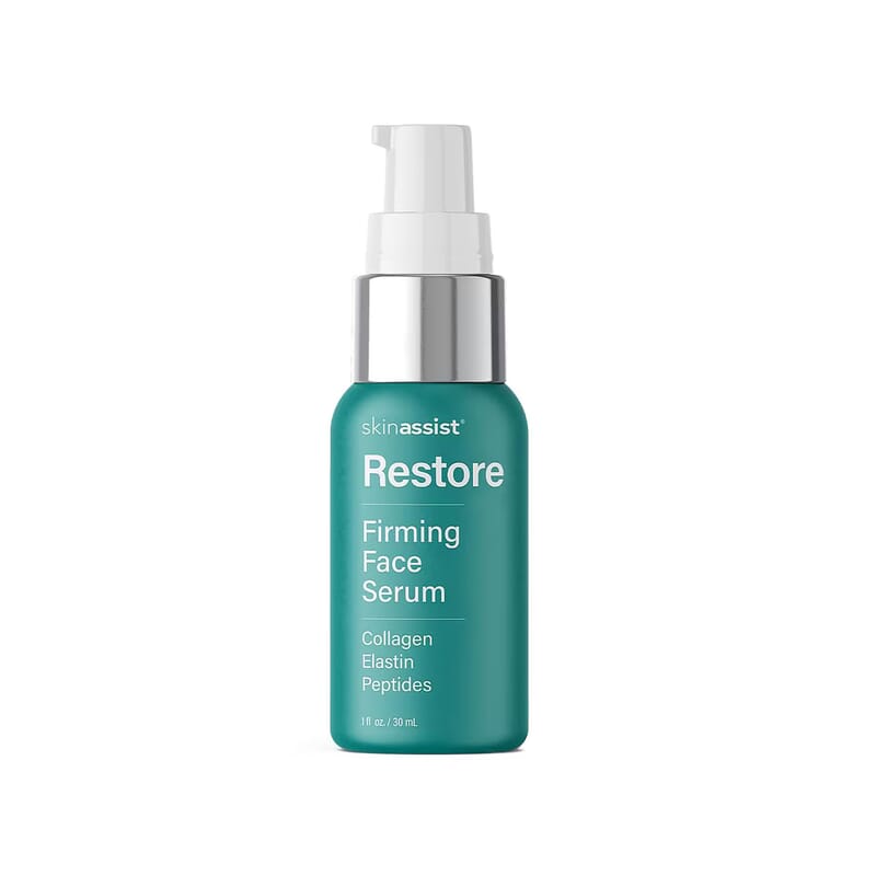 Skinassist Restore Firming Face Serum with Collagen Elastin Peptides (1oz)