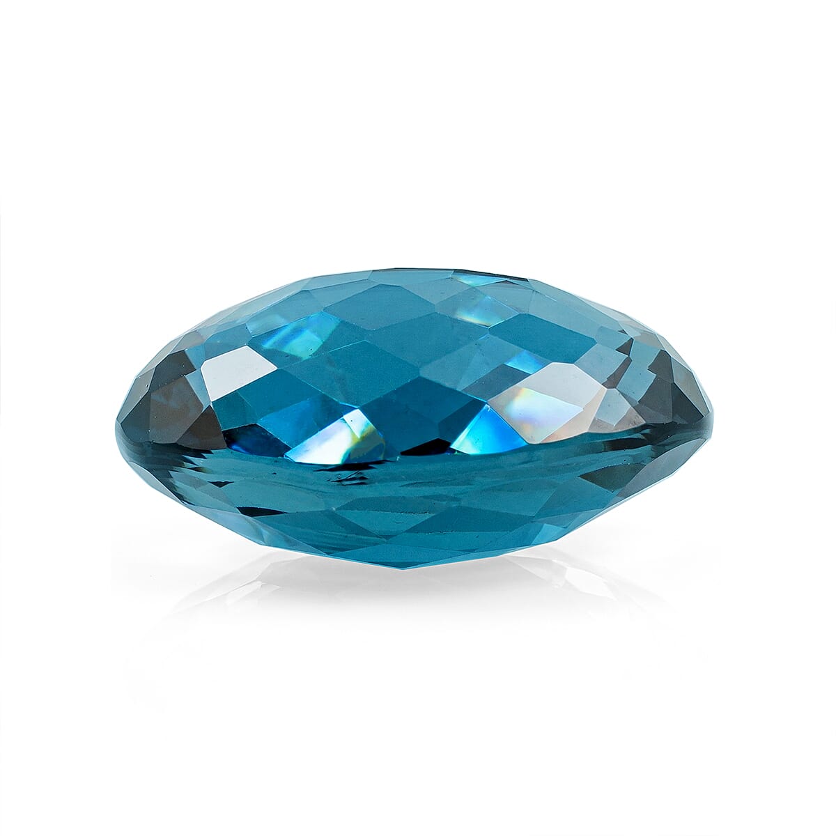 Checkerboard AAAA London Blue Topaz (Ovl Free Size) 35.00 ctw