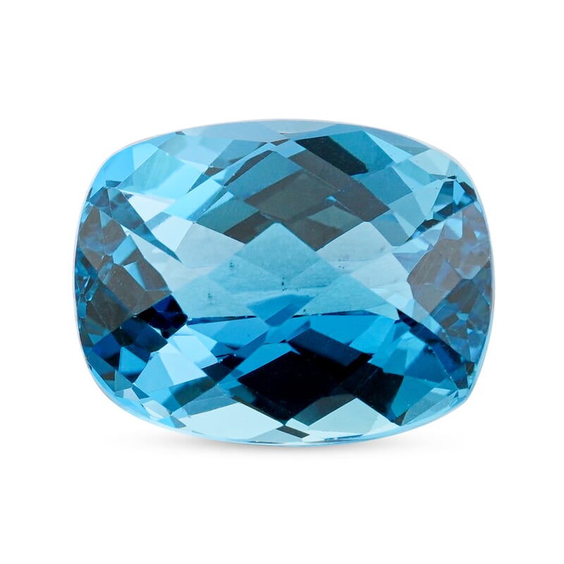 Checkerboard AAAA London Blue Topaz (Cush Free Size) 35.00 ctw