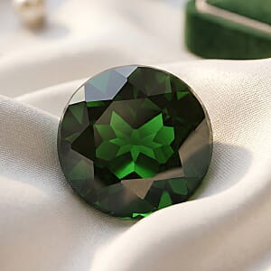 AAAA Chrome Diopside (Rnd 8 mm) 2.00 ctw