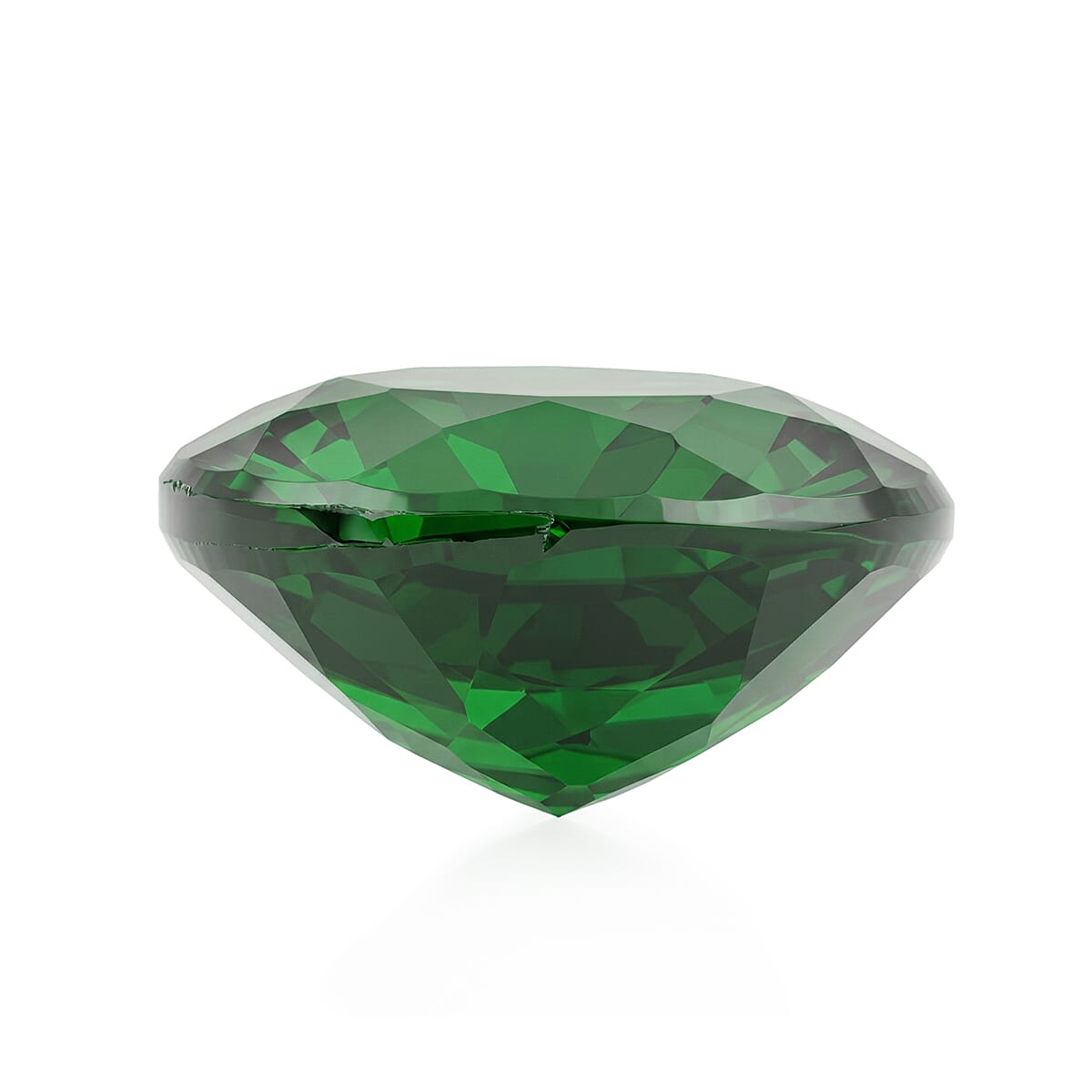 AAAA Chrome Diopside (Rnd 8 mm) 2.00 ctw image number 3
