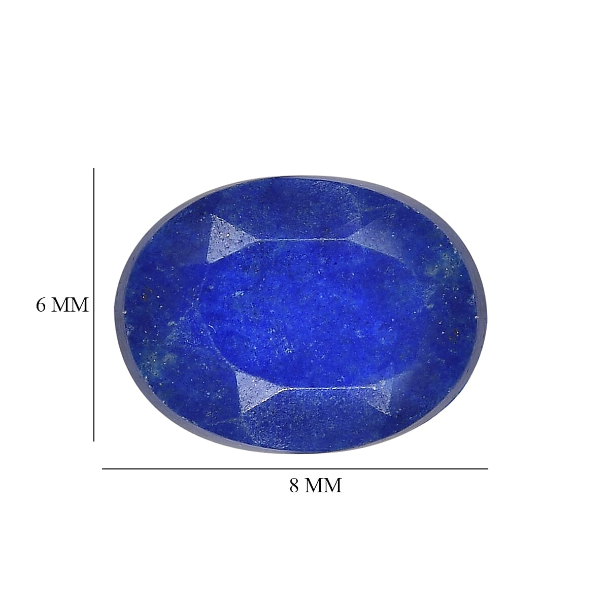 Lapis Lazuli (Ovl 8x6 mm) 0.68 ctw