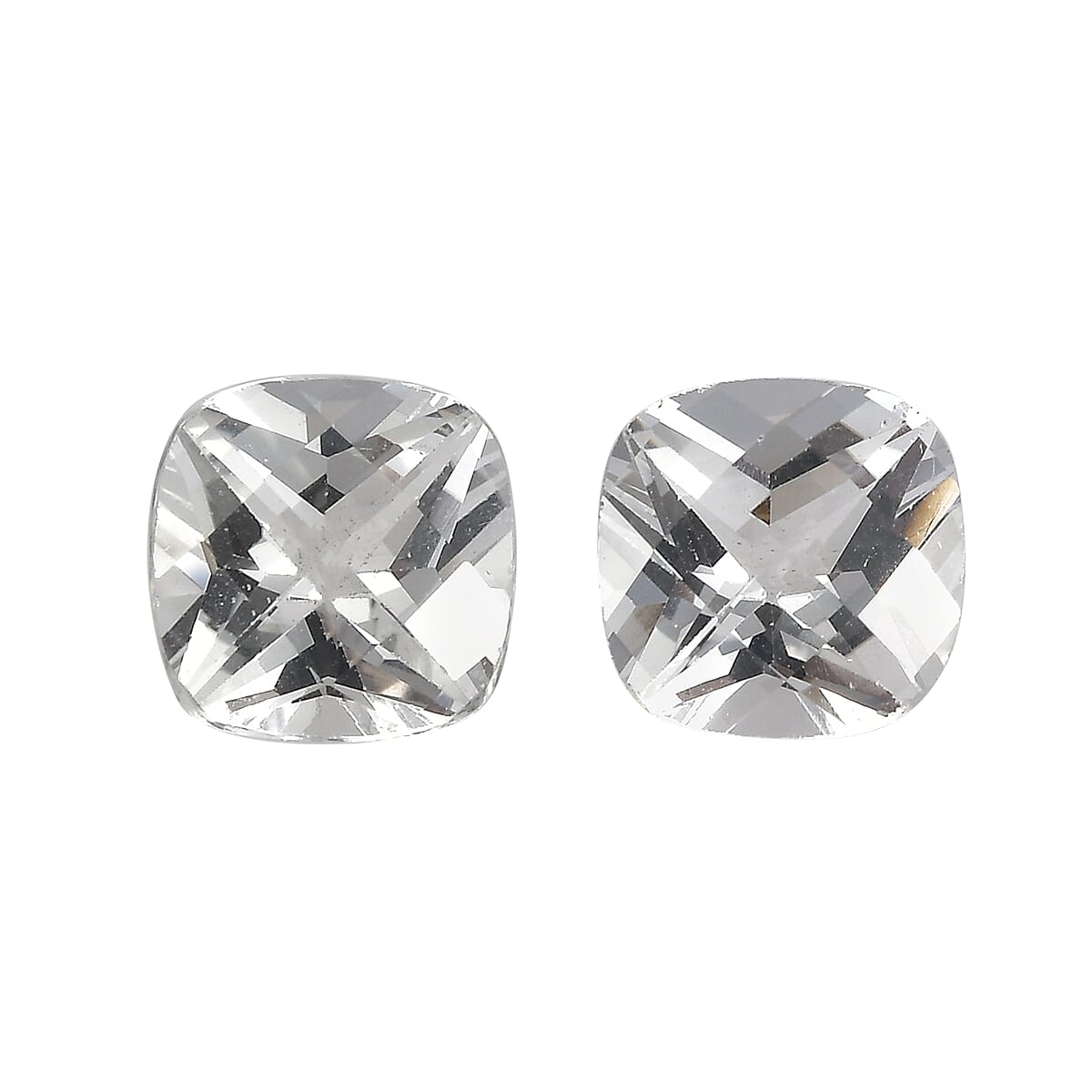 White Topaz (Cush 7x7 mm) 3.49 ctw