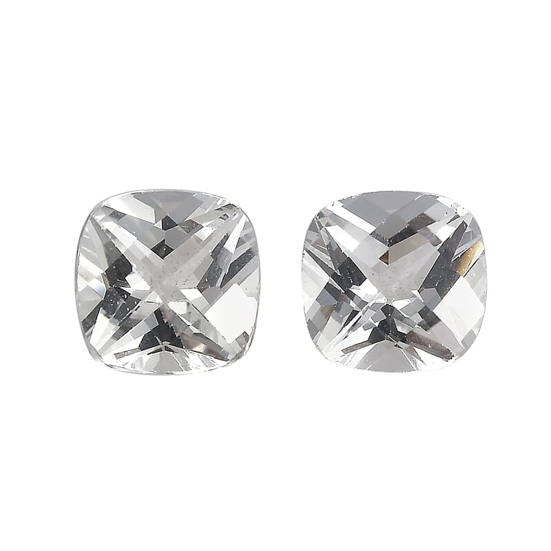 White Topaz (Cush 7x7 mm) 3.49 ctw