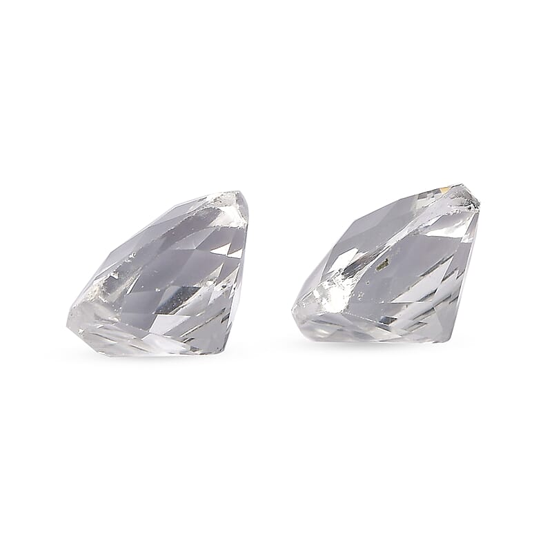 White Topaz (Cush 7x7 mm) 3.49 ctw