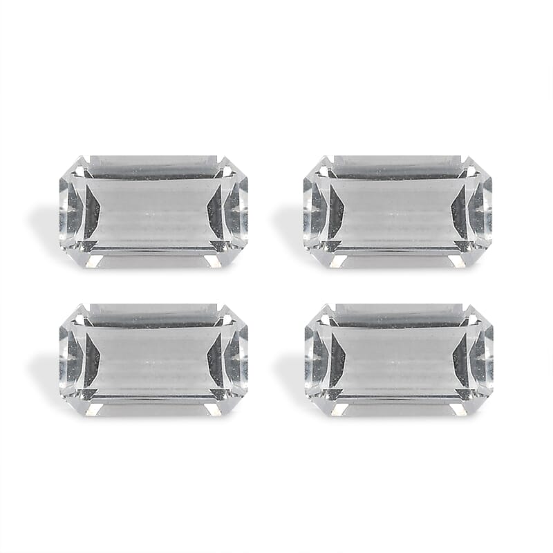 White Topaz (Oct 5x3 mm) 1.26 ctw