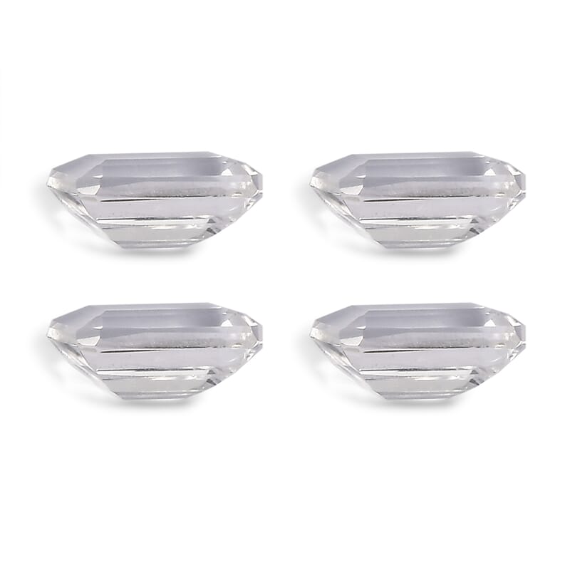 White Topaz (Oct 5x3 mm) 1.26 ctw
