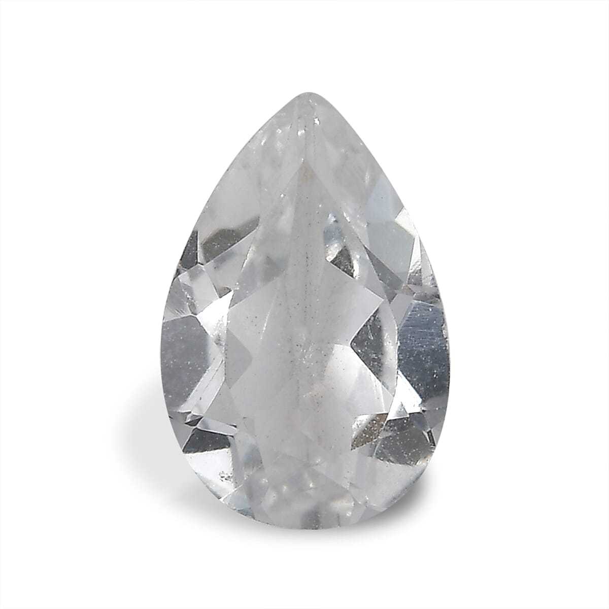 White Topaz (Pear 9x6 mm) 1.22 ctw