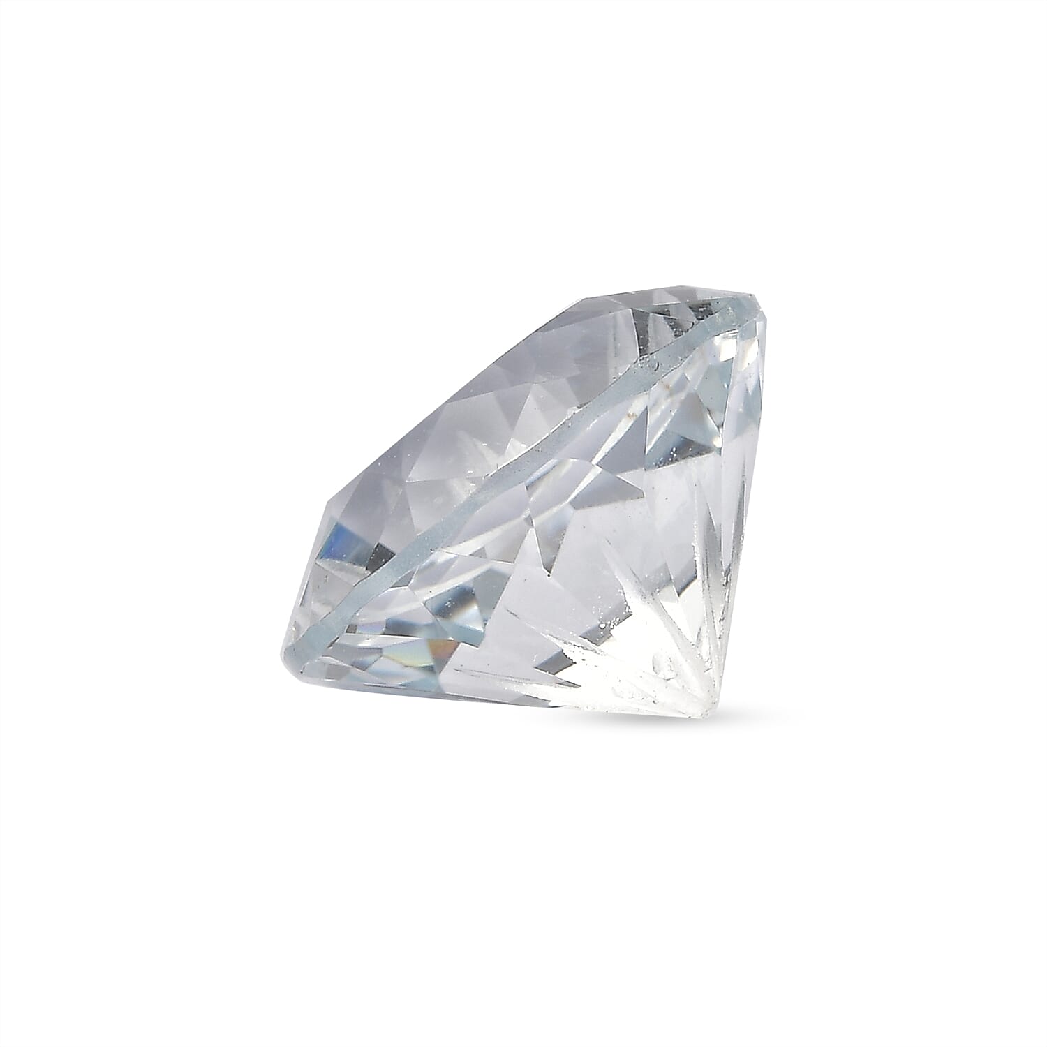 White Topaz (Rnd 12 mm) 6.60 ctw
