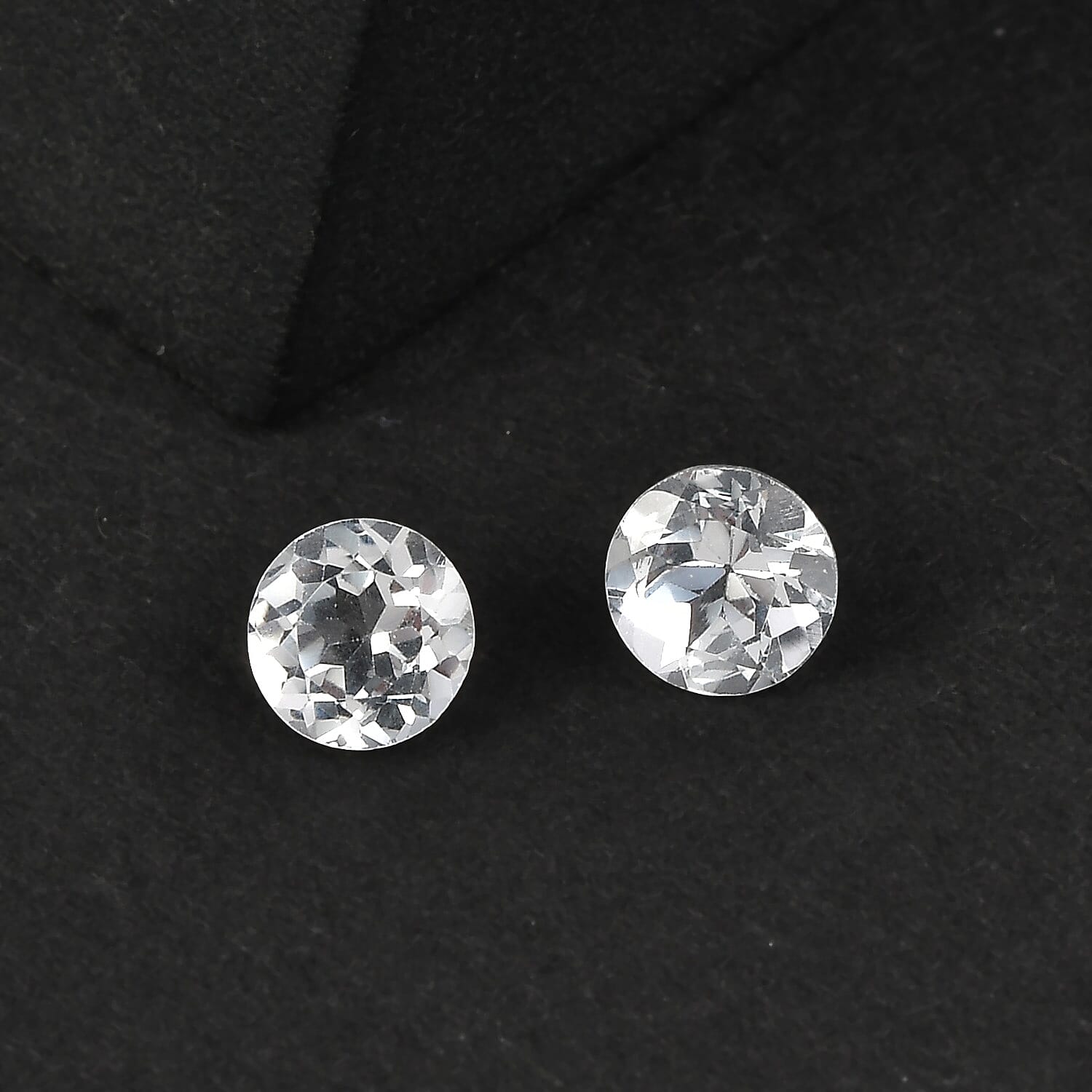 White Topaz (Rnd 4.75 mm) 0.92 ctw