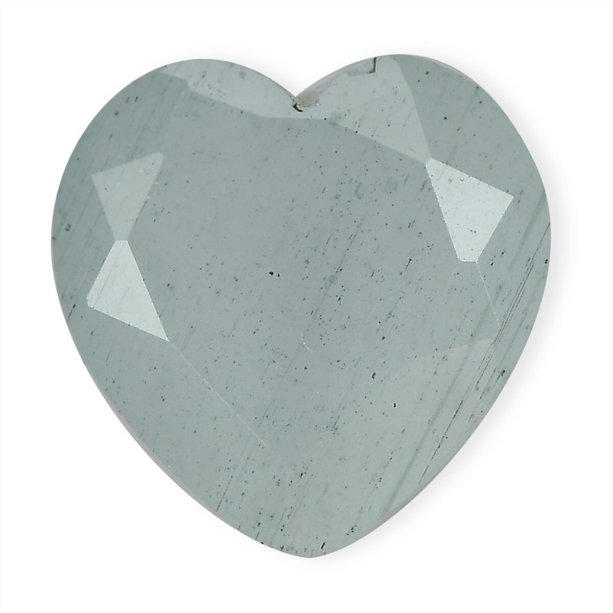 AA Milky Aquamarine (Hrt 9 mm) 2.16 ctw