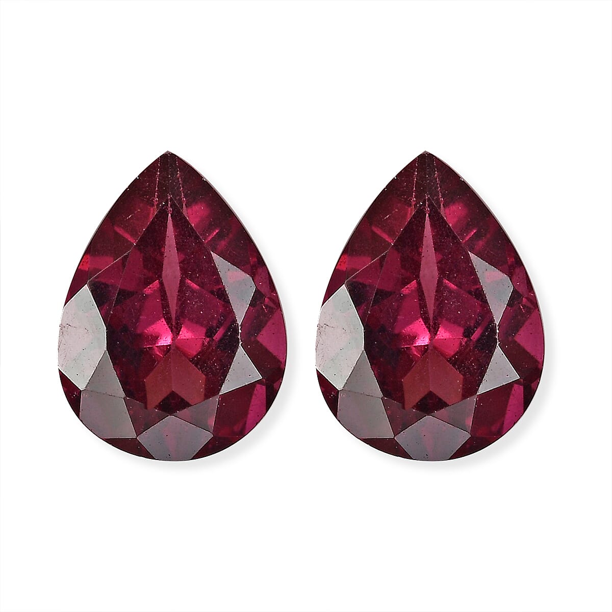 AA Rhodolite Garnet (Pear 8x6 mm) 2.53 ctw