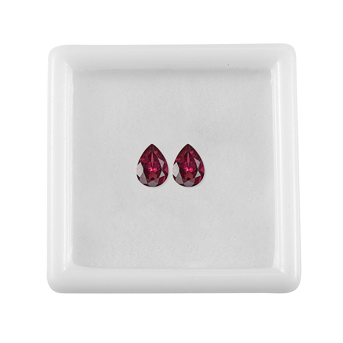 AA Rhodolite Garnet (Pear 8x6 mm) 2.53 ctw