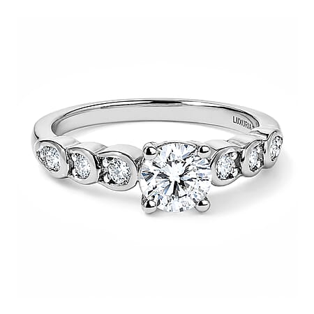 Rhodium Over Sterling Silver / 10 - Product card gallery slide 1 (15397052645689)