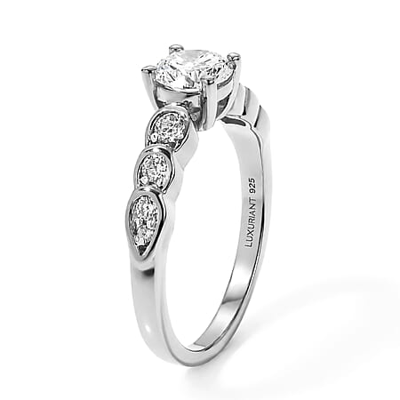 Rhodium Over Sterling Silver / 10 - Product card gallery slide 3 (15397052645689)
