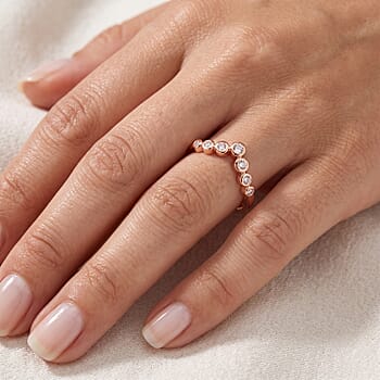 Rose Gold Over Sterling Silver / 5 - Product card gallery slide 4 (10320385933625)