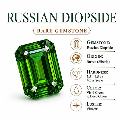 D'Joy Chrome Diopside and Yellow Sapphire 2.30 ctw Men's Ring in 18K Vermeil Yellow Gold Over Sterling Silver (Size 10.0)