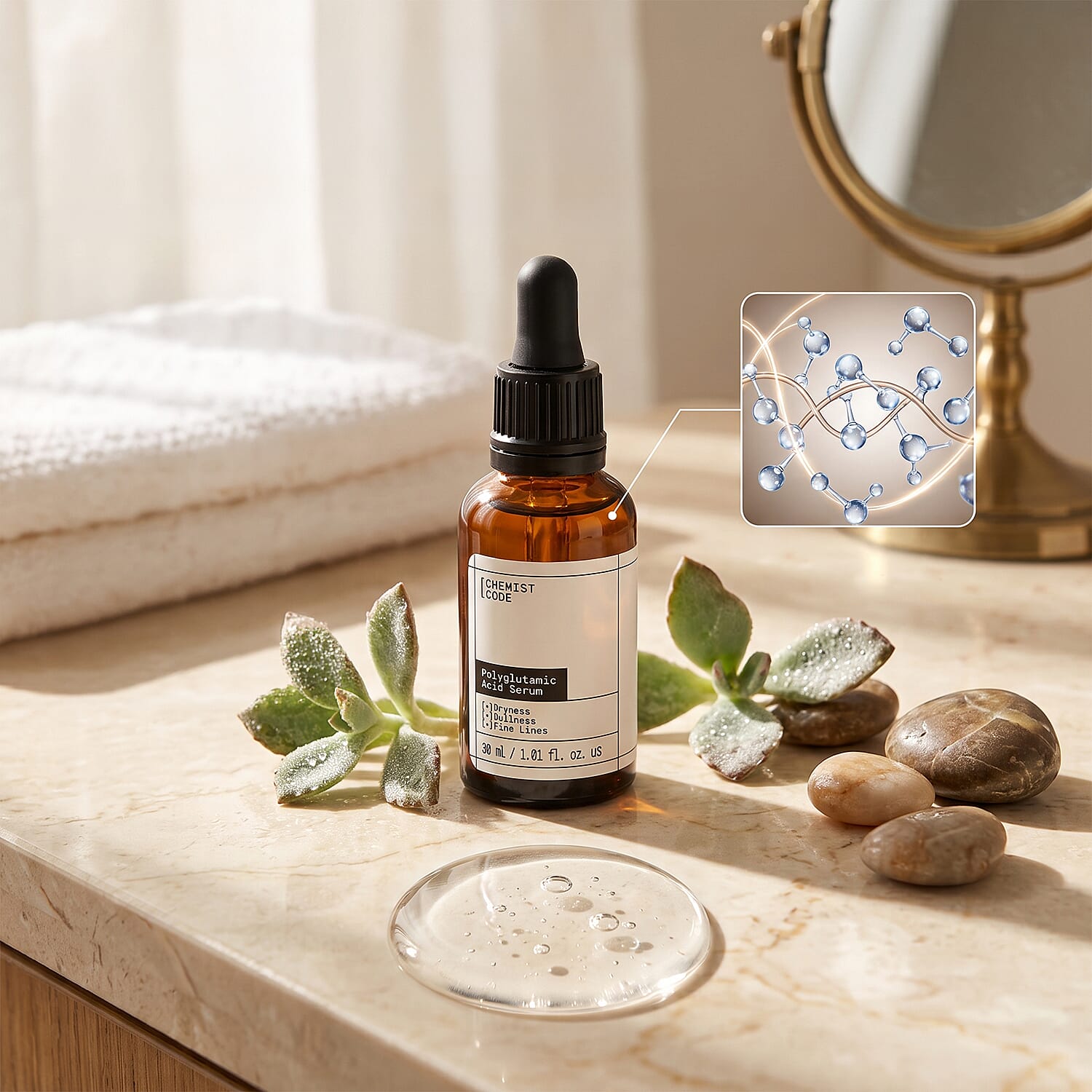 Chemist Code Polyglutamic Acid Serum