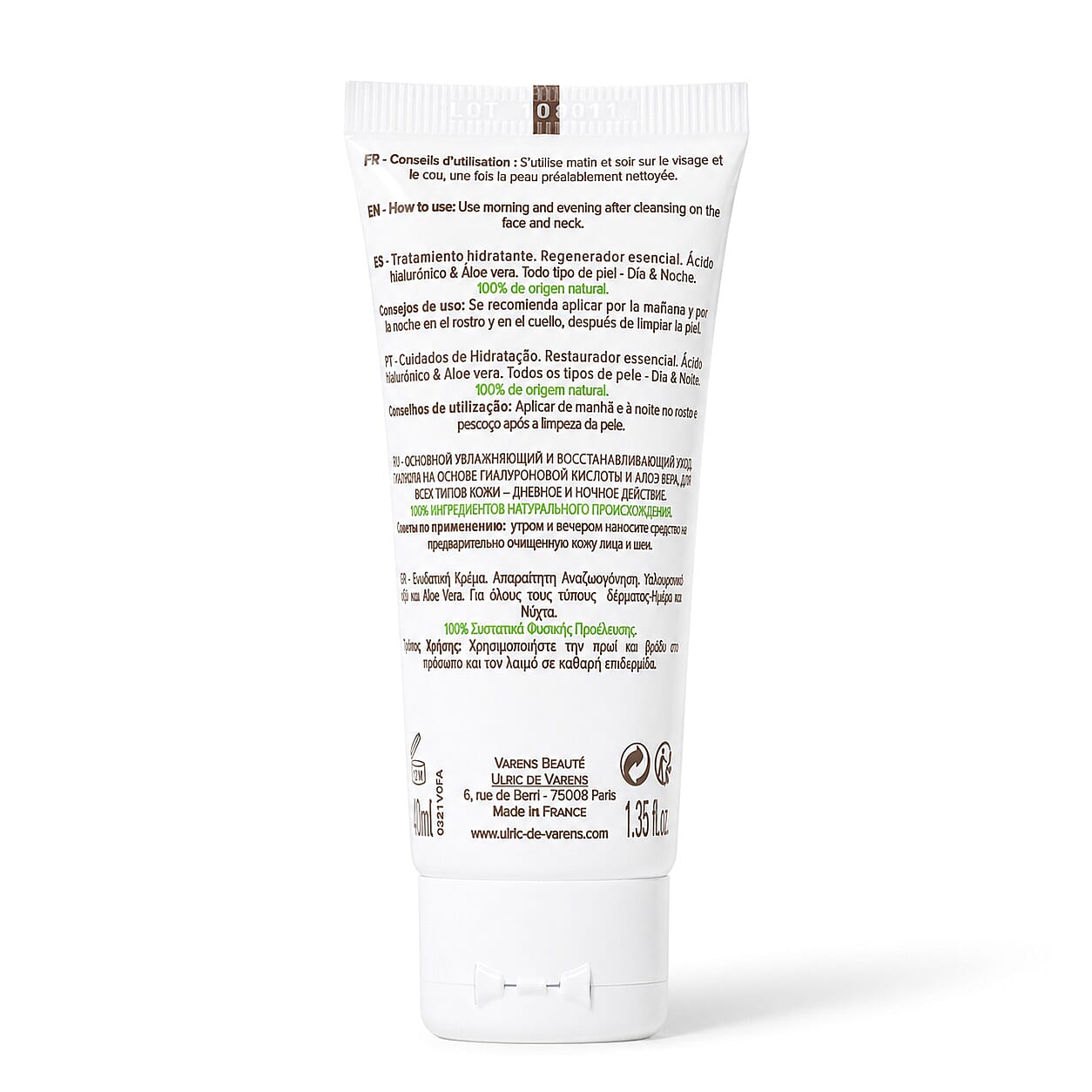 Varens Beaute Soin Hydratant Moisturizer