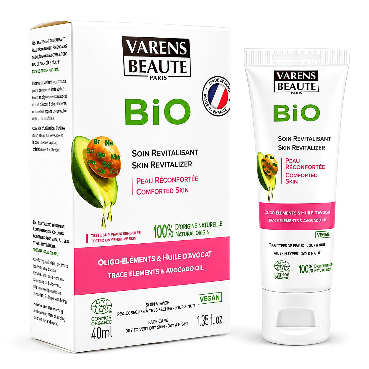 Varens Beaute Comforted Skin Trace Elements and AVocado Oil 1.35oz