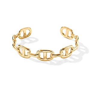 Mariner Link Cuff Bracelet in Stainless Steel (7.0 In)