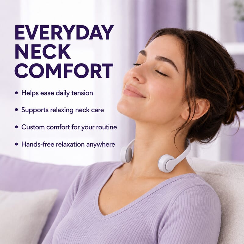 White Neck Massager