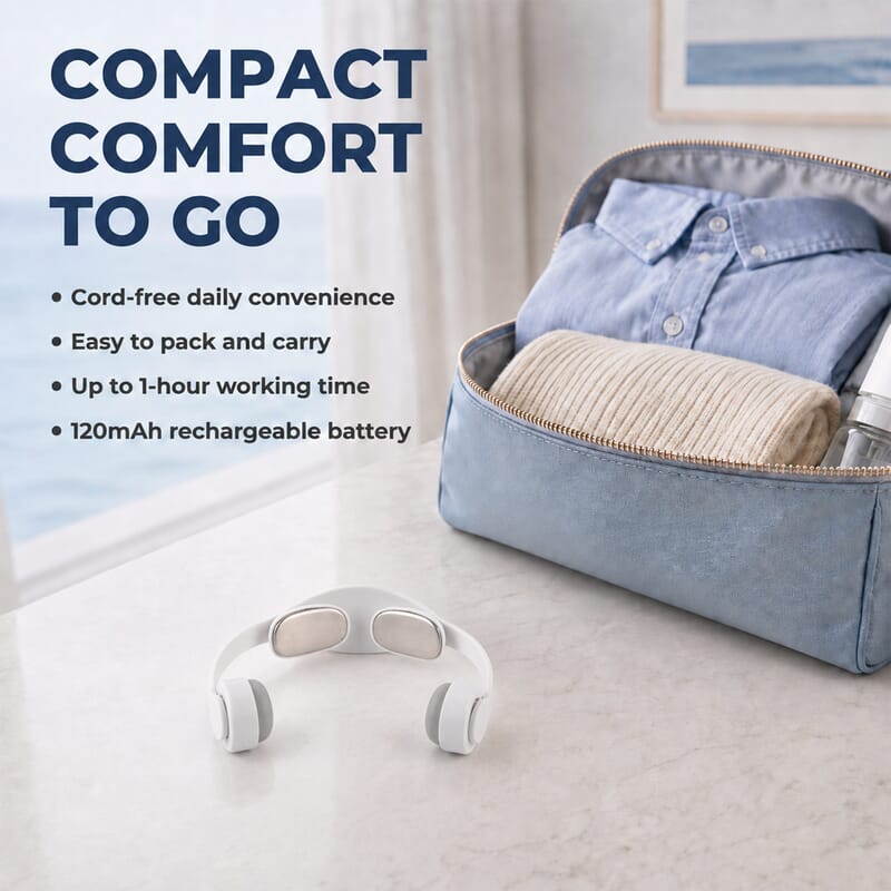 White Neck Massager