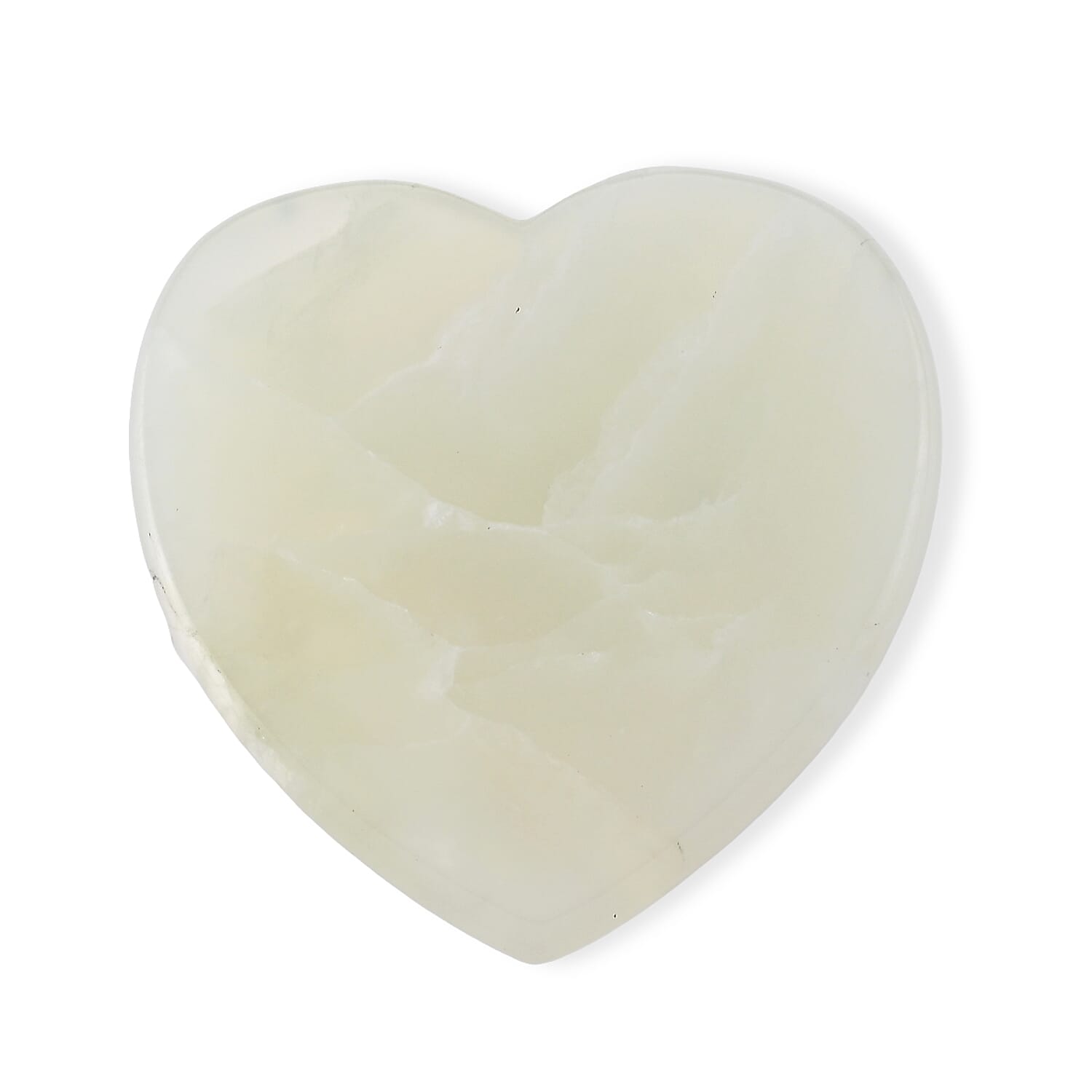 Green Jade Heart Phone Holder (50x50mm) 150.00 ctw