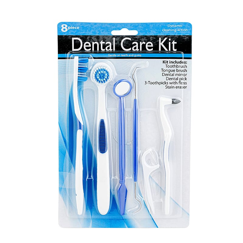 Closeout Dental Care Kit -Blue