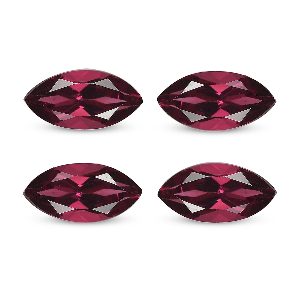AA Rhodolite Garnet (Mrq 10x5 mm) 4.61 ctw