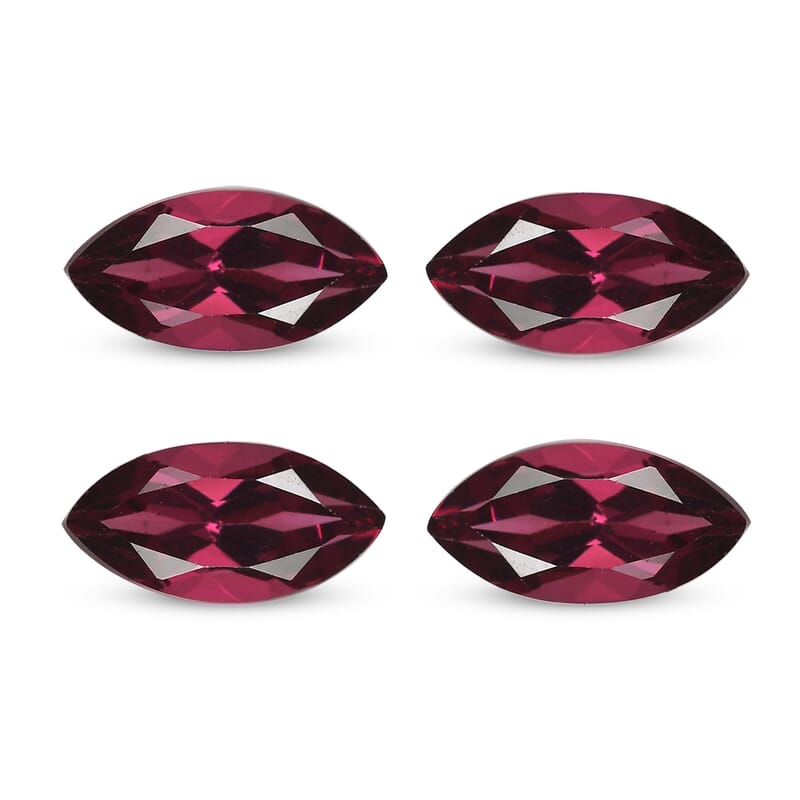 AA Rhodolite Garnet (Mrq 10x5 mm) 4.61 ctw