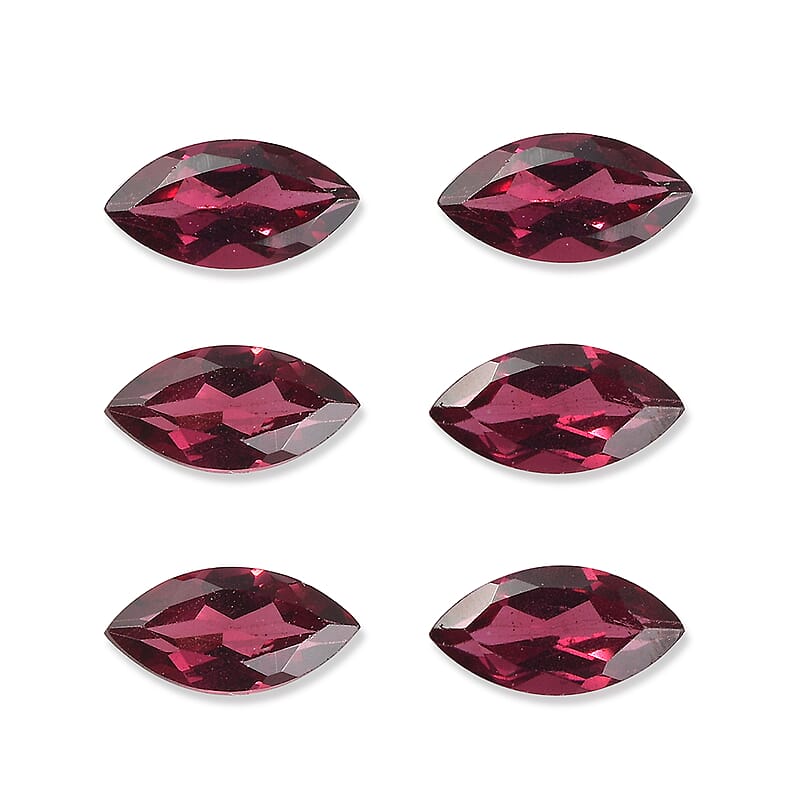 Rhodolite Garnet (Mrq 6x3 mm) 1.82 ctw