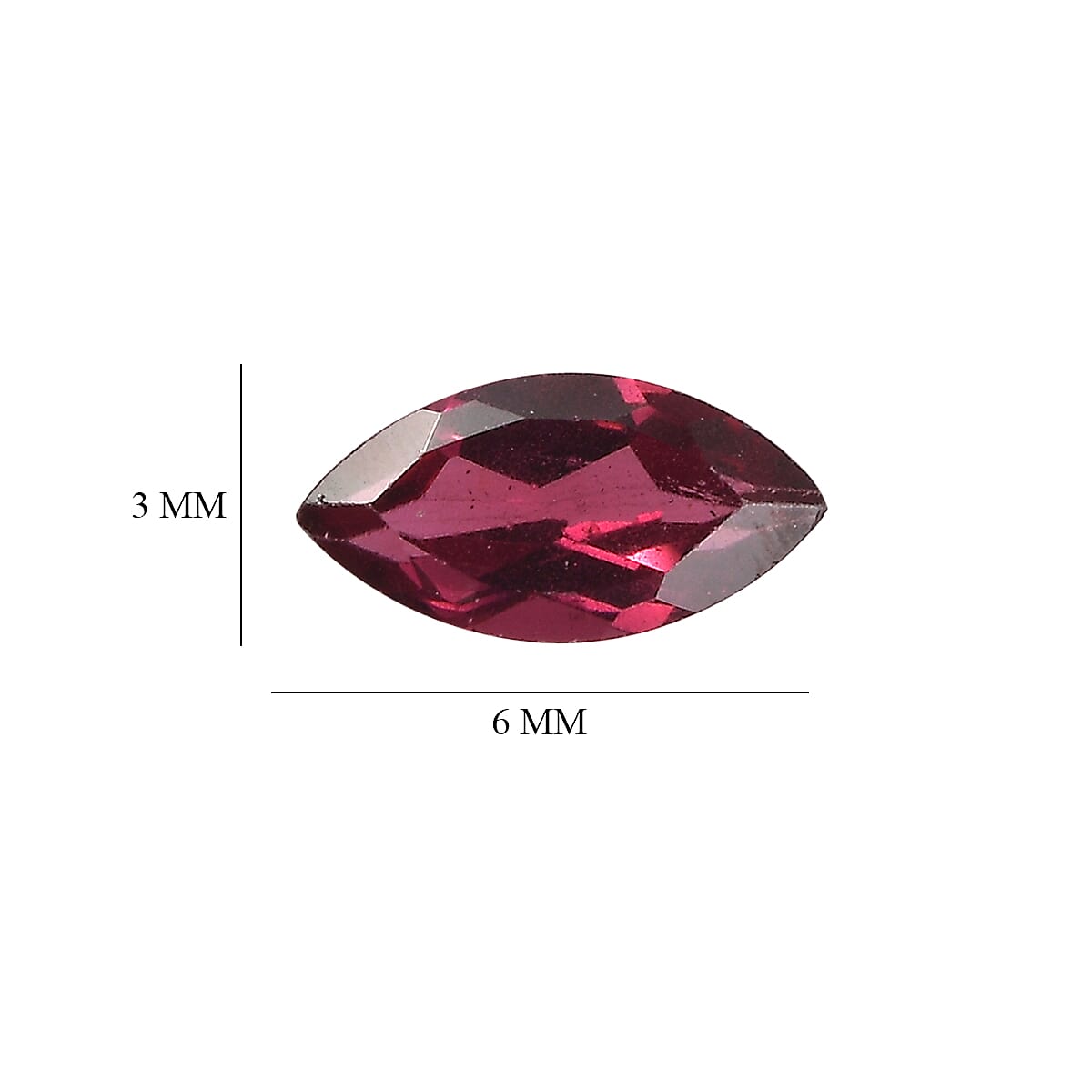 Rhodolite Garnet (Mrq 6x3 mm) 1.82 ctw