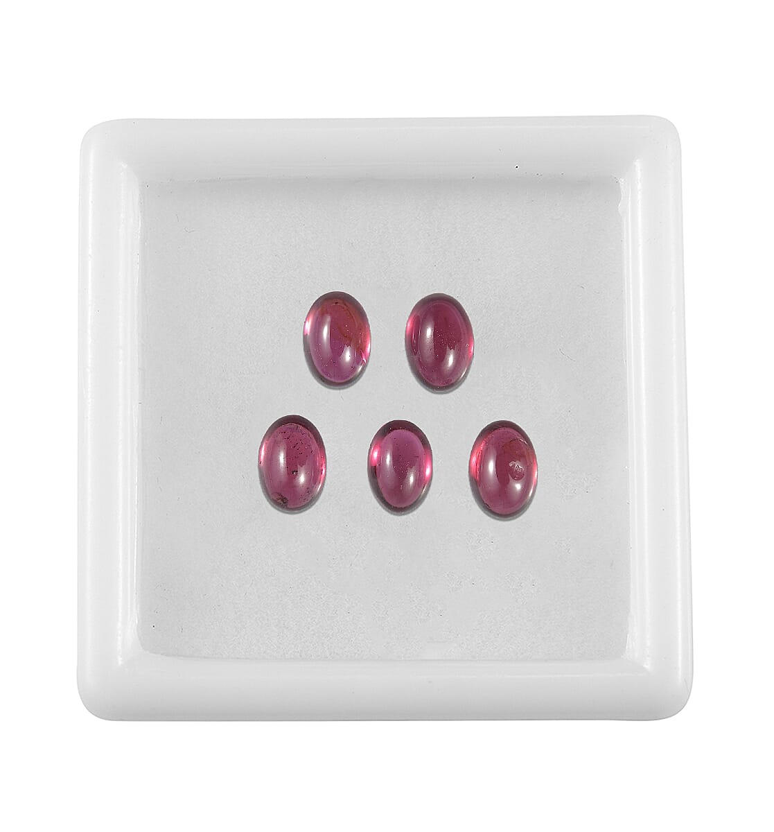 Rhodolite Garnet (Ovl 5x3.5 mm) 2.10 ctw