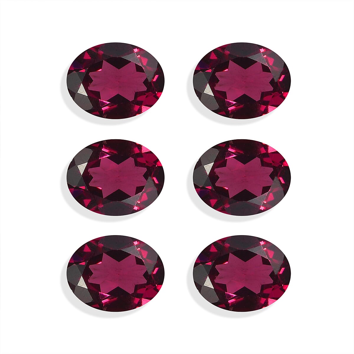 AA Rhodolite Garnet (Ovl 5x4 mm) 2.52 ctw