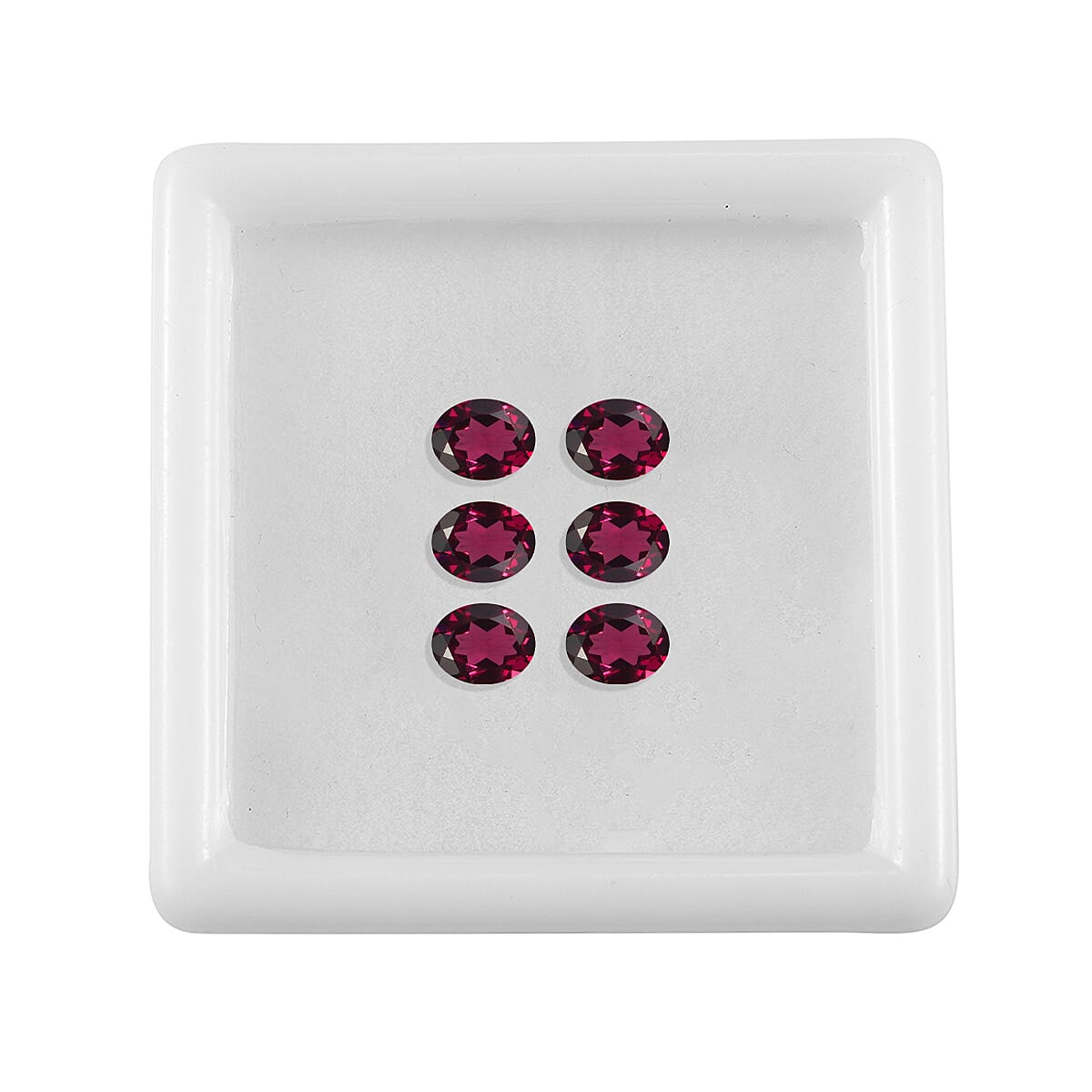 AA Rhodolite Garnet (Ovl 5x4 mm) 2.52 ctw