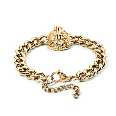 White Crystal  Fancy Bracelet (Size - 9) Pure White Stainless Steel