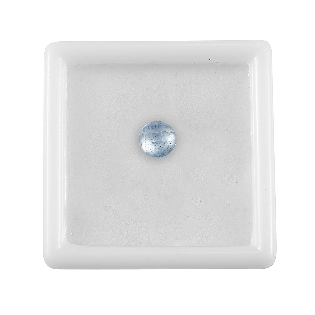 AA Milky Aquamarine (Rnd 6 mm) 0.70 ctw