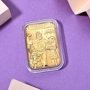 TLV 24K Gold Super Dad Day Celebration Embossed Sheet (31x45.5mm) 10mg (Custom Light Display Box Free with Purchase)