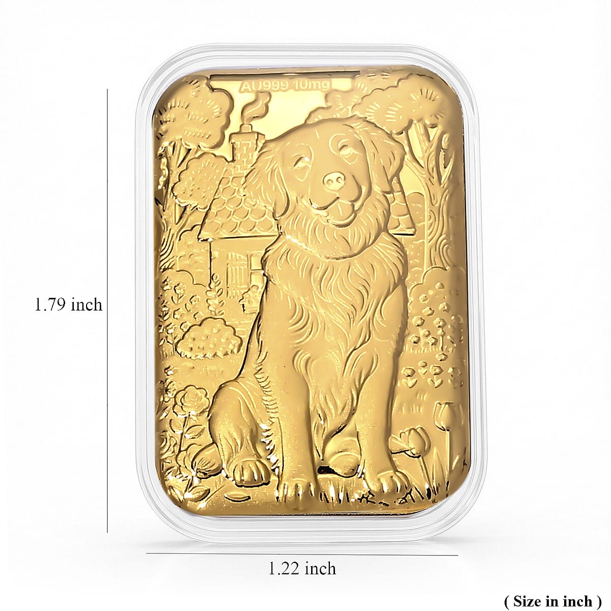 TLV 24K Gold Happy Father's Day Embossed Sheet (31x45.5mm) 10mg (Custom Light Display Box Free with Purchase) image number 4