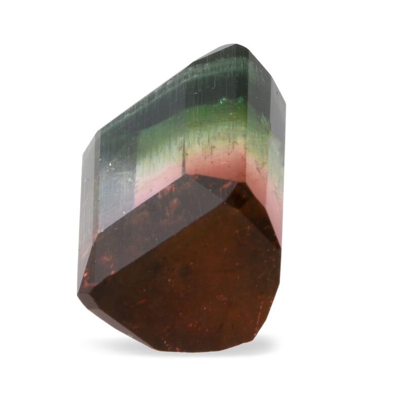 AAA Bi Color Tourmaline (Oct 12.8x9.91 mm) 11.46 ctw