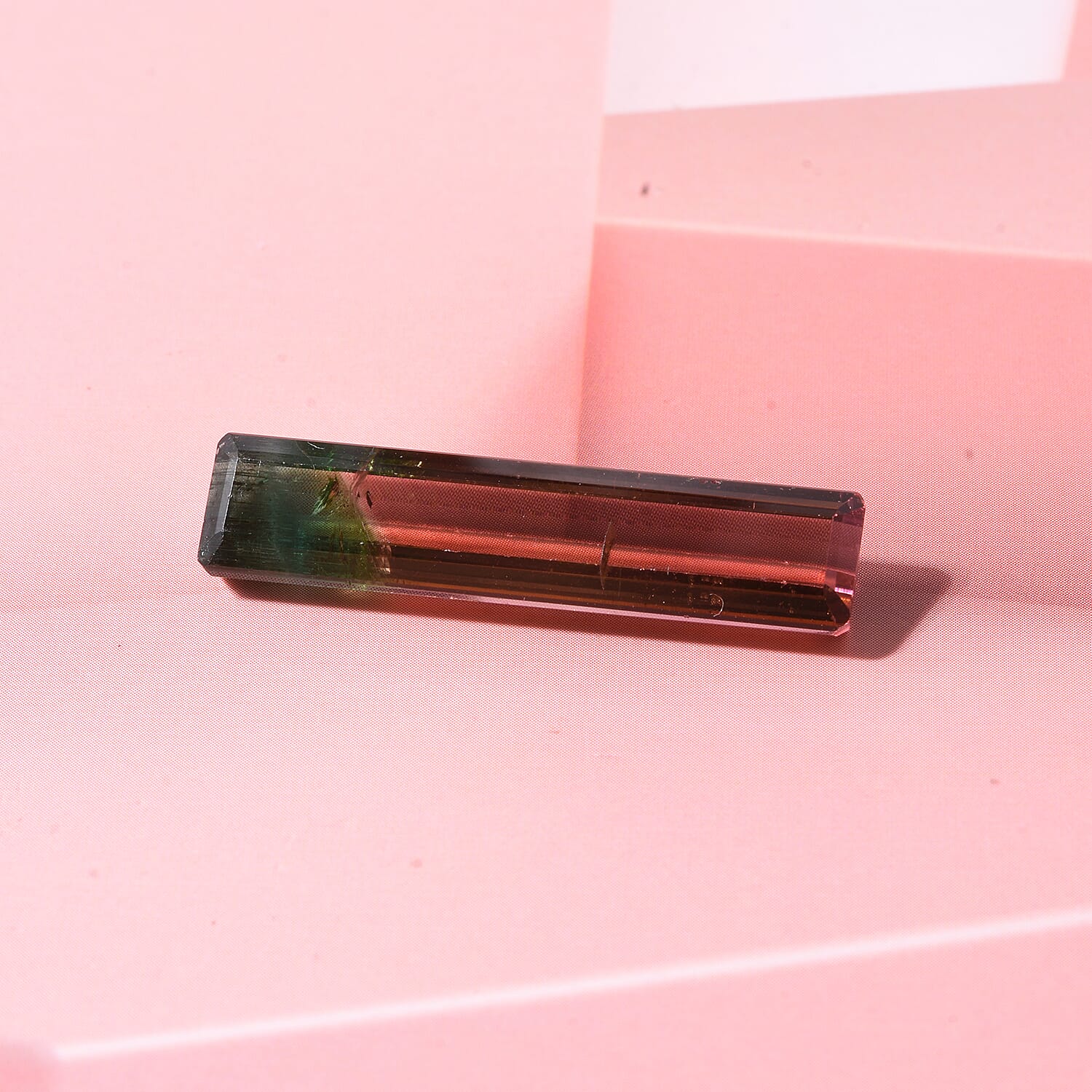 AAA Bi Color Tourmaline (Oct 31.31x7.26 mm) 12.96 ctw